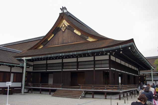 Pavilhão no Palácio Imperial de Kyoto