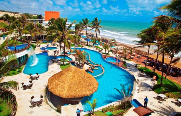 Parque Aquático do Ocean Palace Beach Resort & Bungalows, Natal, Rio Grande do Norte