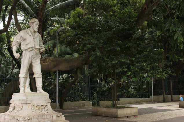 Parque Tenente Siqueira Campos, o Trianon, fica no meio da Avenida Paulista e é um refúgio para a confusão do trânsito e dos pedestres