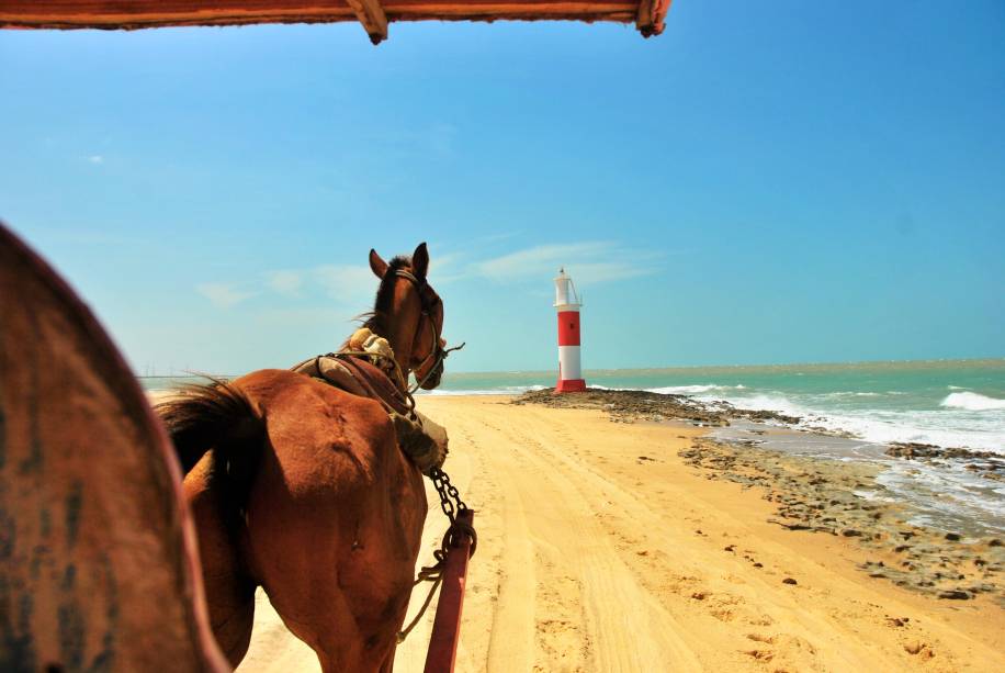 Passeio de jeguê em Galinhos