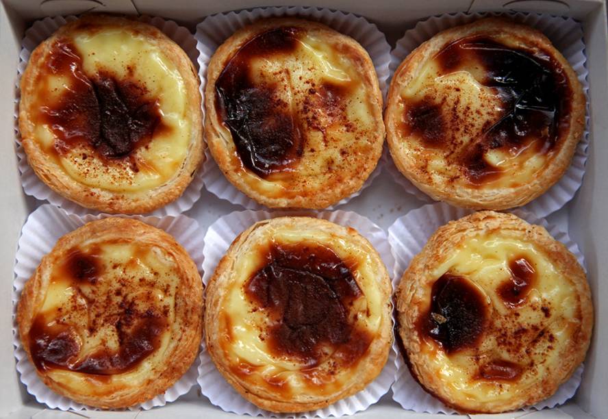 O pastelzinho de belém do Hocca Bar é uma tradição no Mercadão O pastelzinho de belém do Hocca Bar é uma tradição no Mercadão