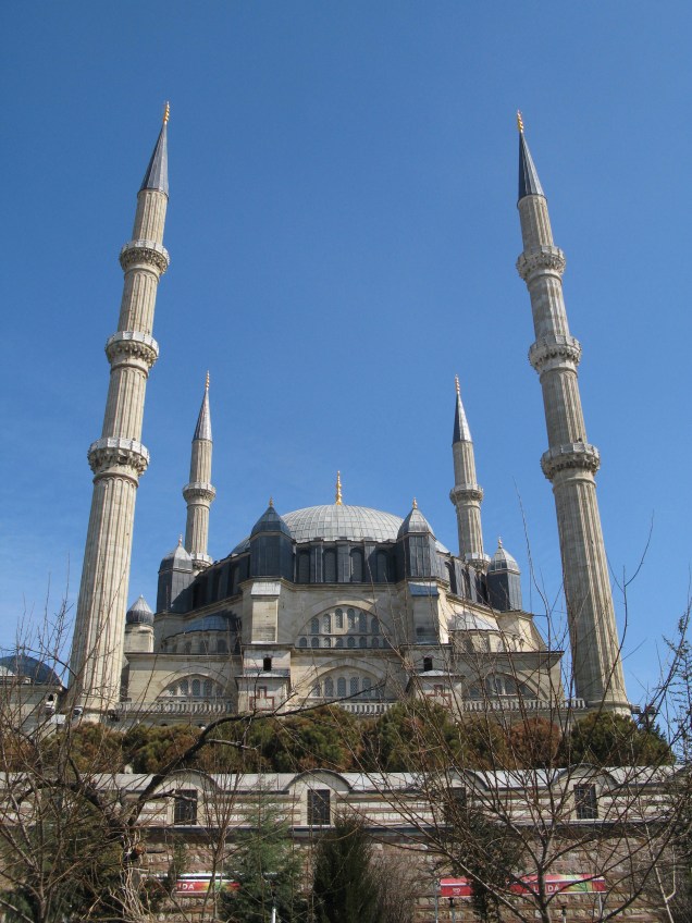 <strong>Mesquita de Selimiye (<a href="https://viajeaqui.abril.com.br/paises/turquia" rel="Turquia" target="_blank">Turquia</a>)</strong><br />A Mesquita de Selimiy, em Edirne, na Turquia, está entre os novos patrimônios da humanidade eleitos pela Unesco