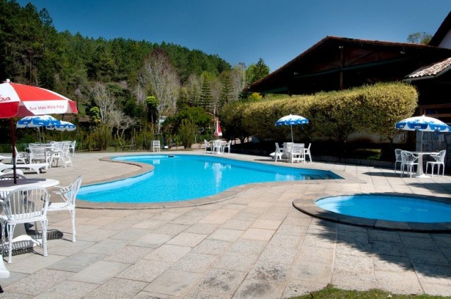 Piscina do Hotel Fazenda Monte Verde Golf e Resort
