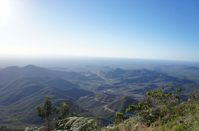 Vista da região serrana de Guaramiranga, do cume do Pico Alto