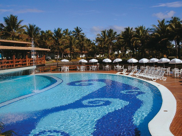 Piscina do Cana Brava Resort Hotel, em Ilhéus, Bahia