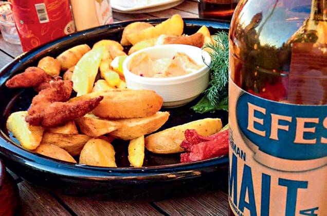 Bira e batata do Polo Lounge Bira e batata do Polo Lounge