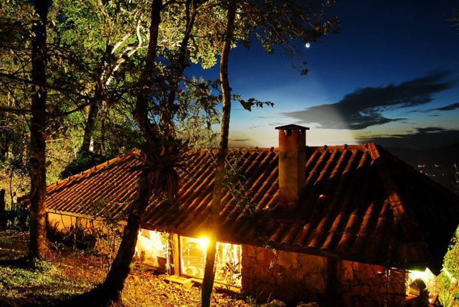 Espaço gourmet da pousada Nico On The Hill, em Monte Verde, Minas Gerais