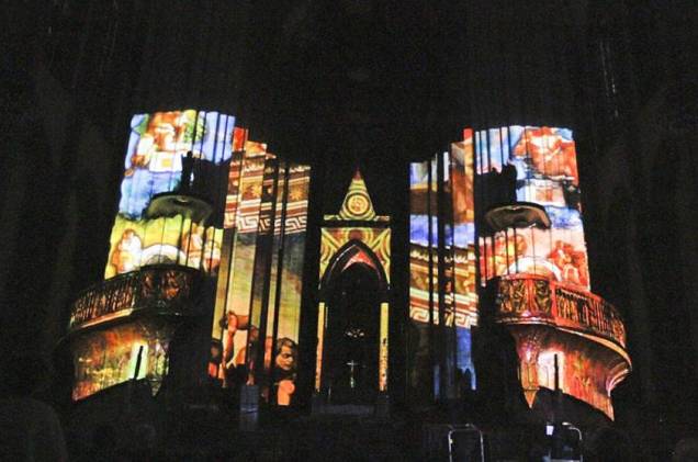 <strong>Catedral da Sé</strong> Projeção de vídeos é o destaque na igreja que fica no centro da cidade <strong>Catedral da Sé</strong> Projeção de vídeos é o destaque na igreja que fica no centro da cidade