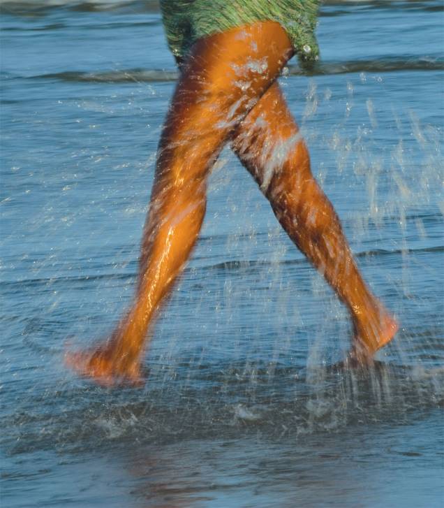 Praia no centro de Ilhéus. Na época de Gabriela, pegava mal banhar-se no mar Praia no centro de Ilhéus. Na época de Gabriela, pegava mal banhar-se no mar