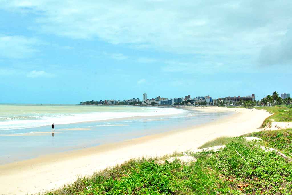 Praia do Bessa, em João Pessoa, na Paraíba