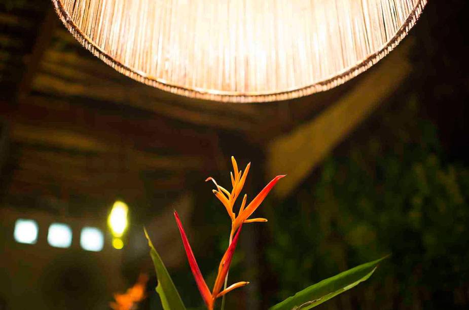 Detalhe da decoração do Tuyn; o restaurante fica aberto das 13h às 21h30