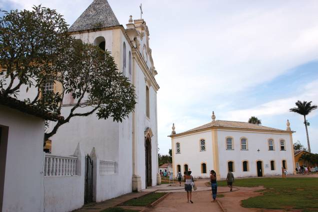O trecho onde foi fundada a primeira vila do Brasil, no século 16, tem diversas referências ao descobrimento, como o Marco da Posse, as ruínas da primeira igreja construída em solo brasileiro e da primeira escola de jesuítas O trecho onde foi fundada a primeira vila do Brasil, no século 16, tem diversas referências ao descobrimento, como o Marco da Posse, as ruínas da primeira igreja construída em solo brasileiro e da primeira escola de jesuítas