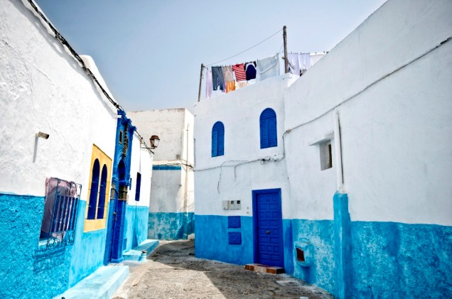 Casas típicas de Rabat