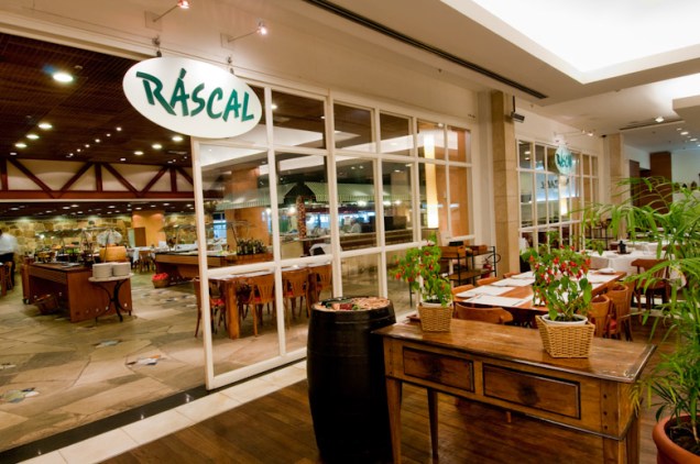 Restaurante Ráscal do Shopping Rio Sul, Botafogo, no Rio de Janeiro
