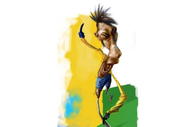 A Caricatura de <strong>Neymar</strong> feita pelo brasileiro Ray Costa estará exposta no 3<strong>9º Salão Internacional do Humor de Piracicaba</strong> A Caricatura de <strong>Neymar</strong> feita pelo brasileiro Ray Costa estará exposta no 3<strong>9º Salão Internacional do Humor de Piracicaba</strong>