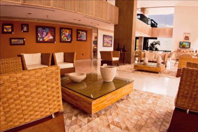 Recepção da Pousada des Arts, em Salvador, Bahia Recepção da Pousada des Arts, em Salvador, Bahia