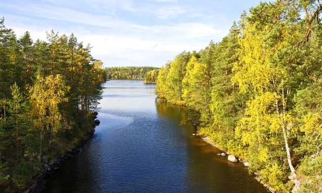 <strong><a href="https://www.nationalparks.fi/repovesinp" target="_blank" rel="noopener">Parque Nacional de Repovesi</a>, Kouvola, Finlândia</strong> A Finlândia é um país que sabe valorizar o que a natureza tem de melhor. Por aqui, tudo entra em perfeita harmonia com seus lagos, bosques e florestas. No Parque de Repovesi, é possível encontrar pinheiros, bétulas e até animais silvestres em uma trilha básica <em><a href="https://www.booking.com/city/fi/kouvola.pt-br.html?aid=332455&label=viagemabril-parques-nacionais-pelo-mundo" target="_blank" rel="noopener">Veja preços de hotéis em Kouvola no Booking.com</a></em>