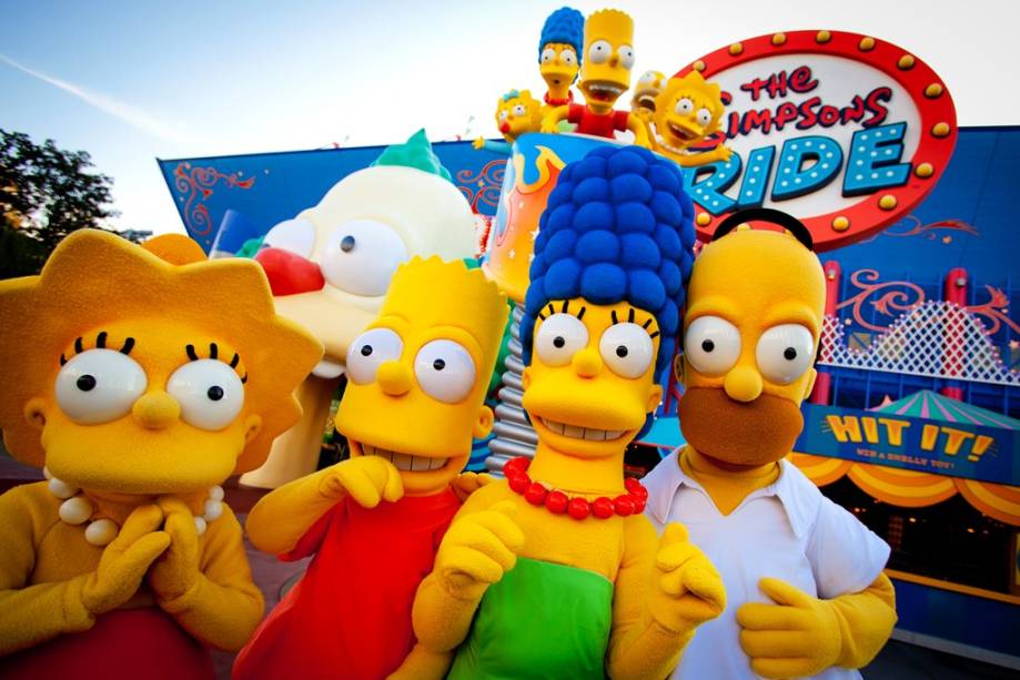 The Simpsons Ride, Universal Studios