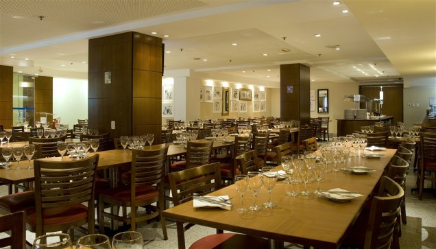 Restaurante do hotel Mar Palace, no Rio de Janeiro