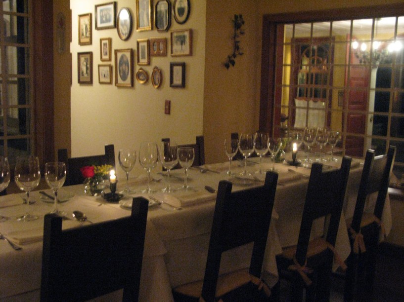 Restaurante Fazenda das Videiras, em Petrópolis, Rio de Janeiro