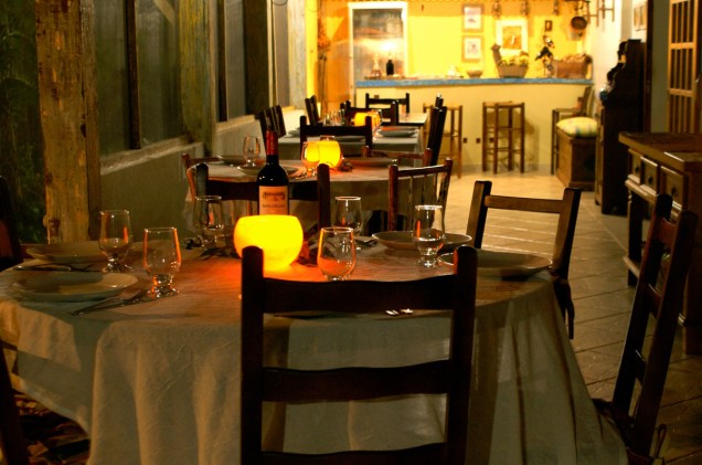 Restaurante do hotel Le Relais de Marambaia, no Rio de Janeiro