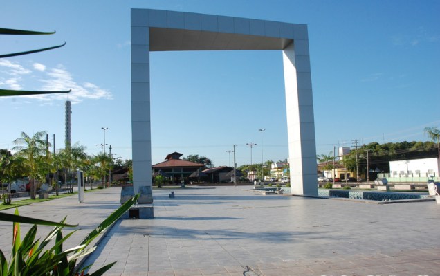 Portal do Milênio na Praça das Águas, Boa Vista, Roraima