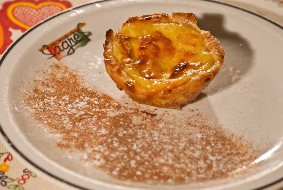 O pastel de Belém será servido como sobremesa no almoço e jantar da casa <a href="https://viajeaqui.abril.com.br/estabelecimentos/br-df-brasilia-restaurante-sagres" rel="Sagres"><strong>Sagres</strong></a>, durante a Brasília Restaurant Week