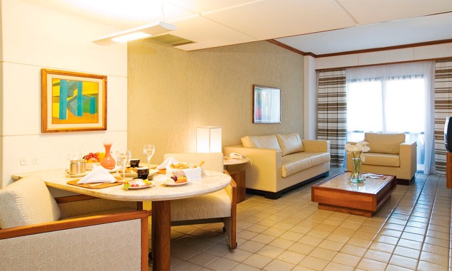  Sala da Suite Presidencial do Mar Hotel, em Recife, Pernambuco