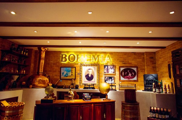 Detalhe da Sala do Mestre, na Cervejaria Bohemia, em Petrópolis (RJ)