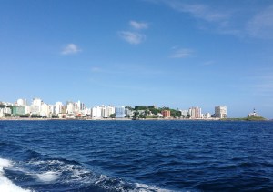 Skyline de Salvador (BA) - vista do horizonte da cidade, Farol da Barra