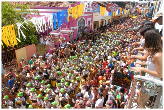 Bloco Samba do Patusco vai empolgar os foliões no domingo de Carnaval, em Olinda, Pernambuco