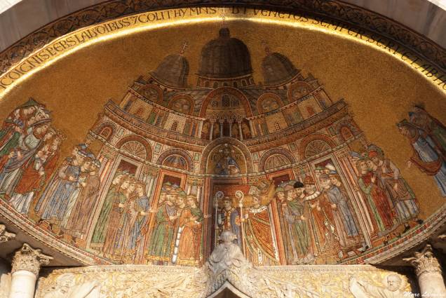 Decoração interna da Basílica de São Marcos