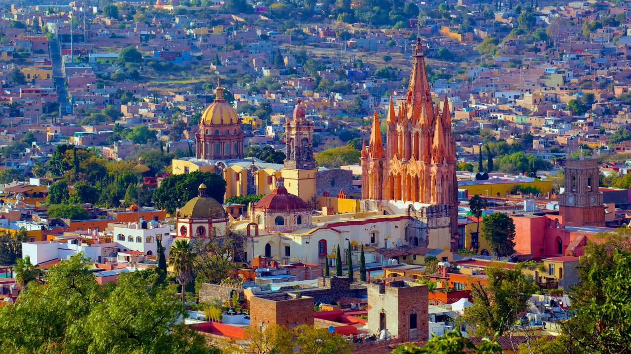 San Miguel de Allende, no México