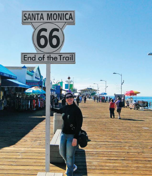 “Achei muito alto-astral o clima do <strong>Santa Monica Pier</strong>, na Califórnia.” — <strong>Aline Moraes</strong>, Porto Alegre, RS “Achei muito alto-astral o clima do <strong>Santa Monica Pier</strong>, na Califórnia.” — <strong>Aline Moraes</strong>, Porto Alegre, RS