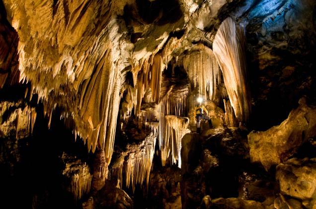 Caverna Santana, no Petar, em Iporanga, interior de São Paulo