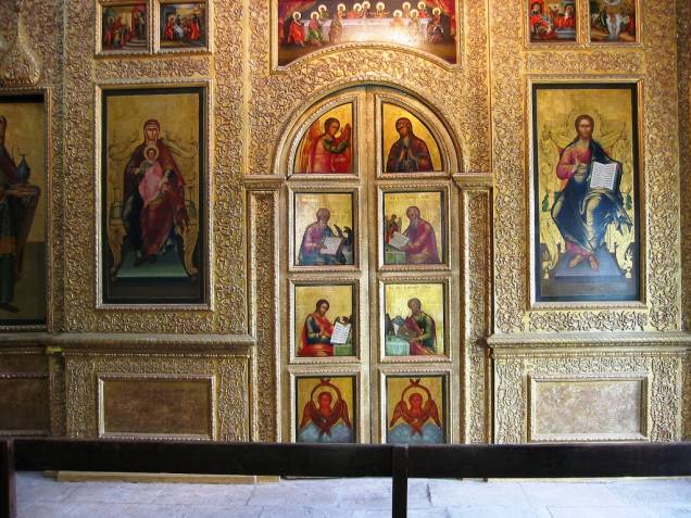 Ícones cristãos na Basílica de São Basílio Ícones cristãos na Basílica de São Basílio