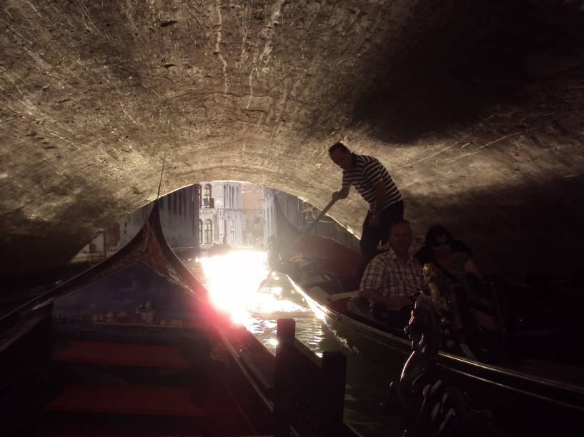 Gôndola em Veneza, Itália