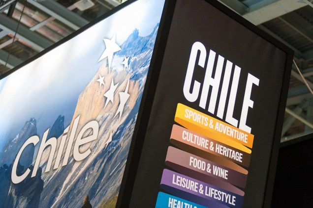 Stand do Chile no WTM Latin America 2013