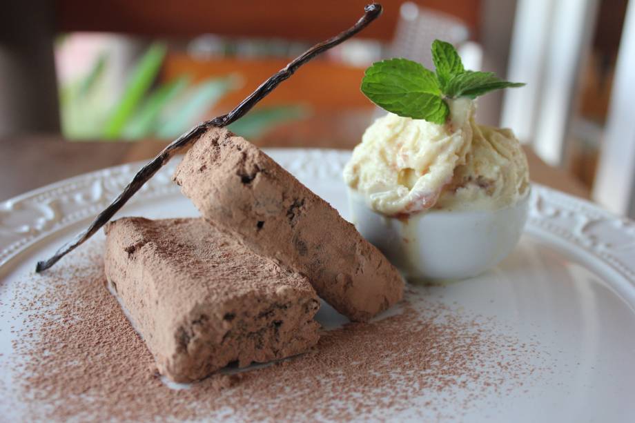 Sobremesa servida durante o Brotas Gourmet Sobremesa servida durante o Brotas Gourmet