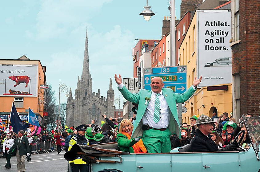 St Patrick's Day desfile 1, Dublin