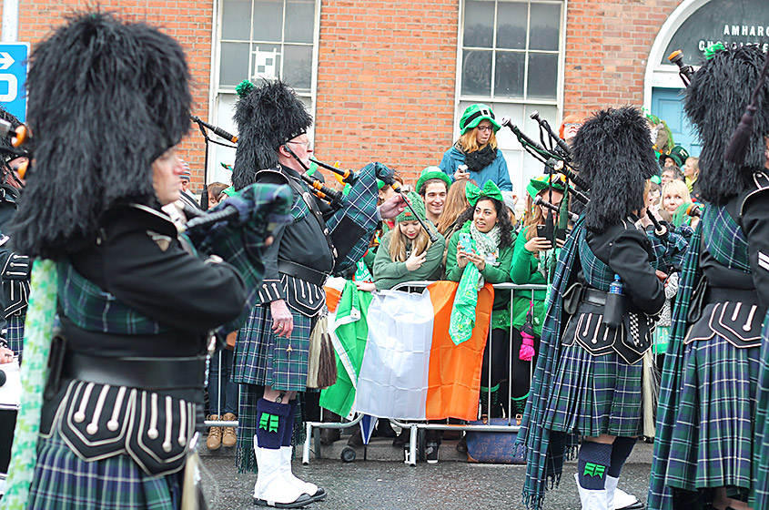 St Patrick's Day desfile 2, Dublin