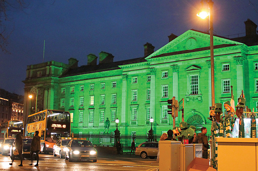 St Patrick's Day Trinity College, Dublin