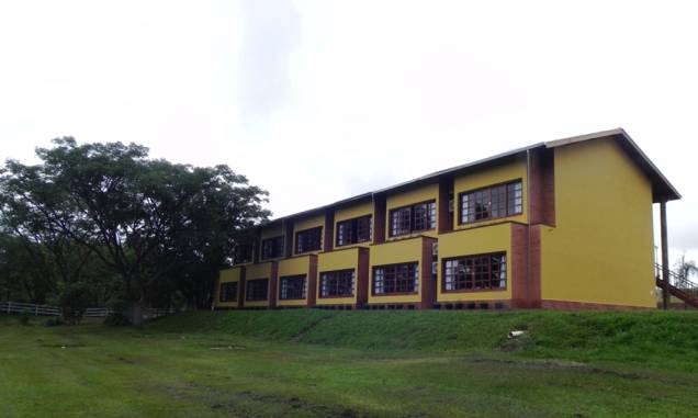 Fachada do Santa Clara Eco Resort, em Dourado, em São Paulo Fachada do Santa Clara Eco Resort, em Dourado, em São Paulo