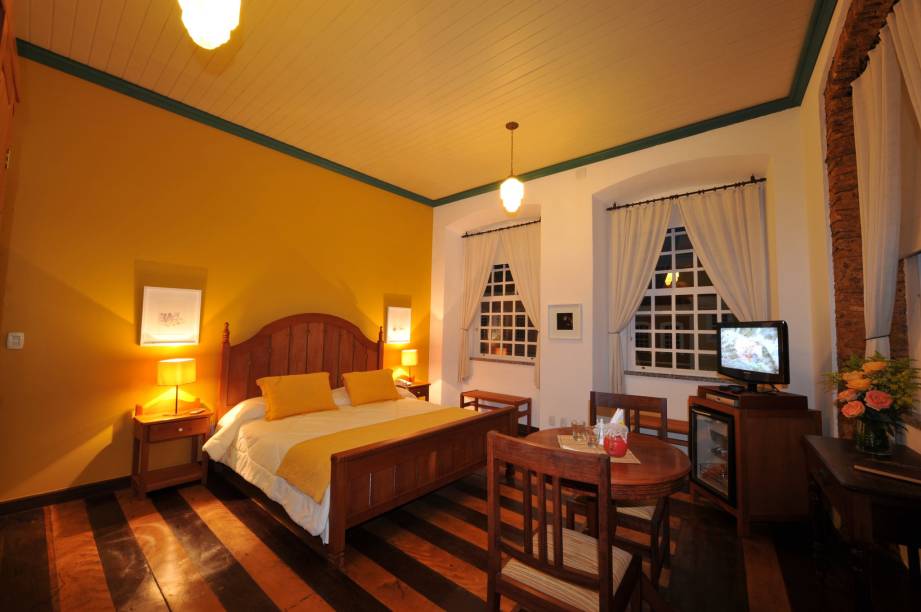 Suíte Oxum do hotel Solar dos Deuses, em Salvador, Bahia