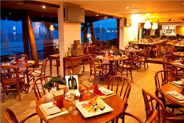 Sushi Bar do Ocean Palace Beach Resort & Bungalows, em Natal, Rio Grande do Norte