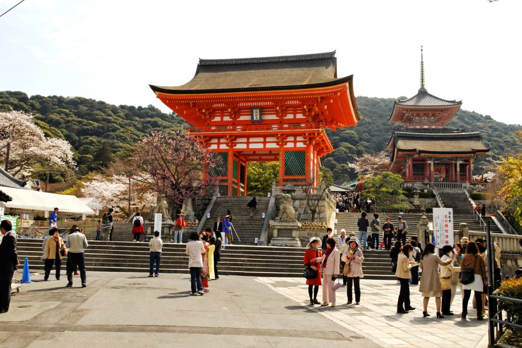 Templo de Kiyomizu-dera, Kyoto, Japão