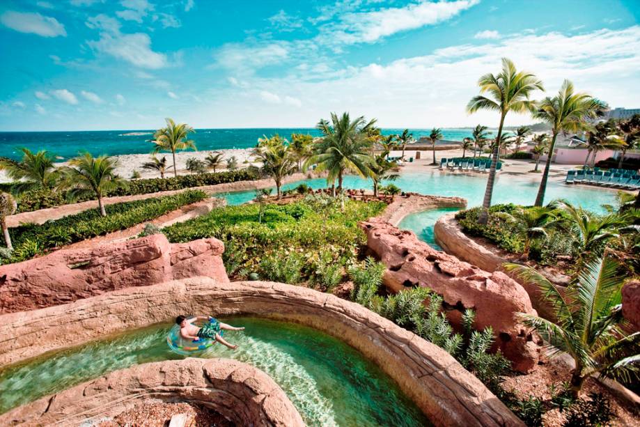 The Current, uma das atraçõe do Aquaventure The Current, uma das atraçõe do Aquaventure