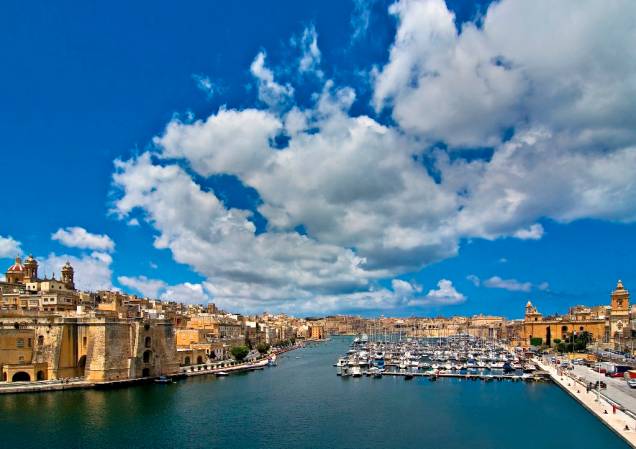 As "Três Cidades" é o nome coletivo dado a Cospicua, Vittoriosa e Senglea, na ilha de Malta