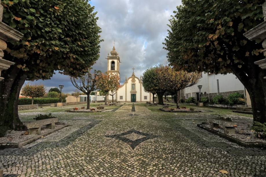 Igreja na área rural de Braga