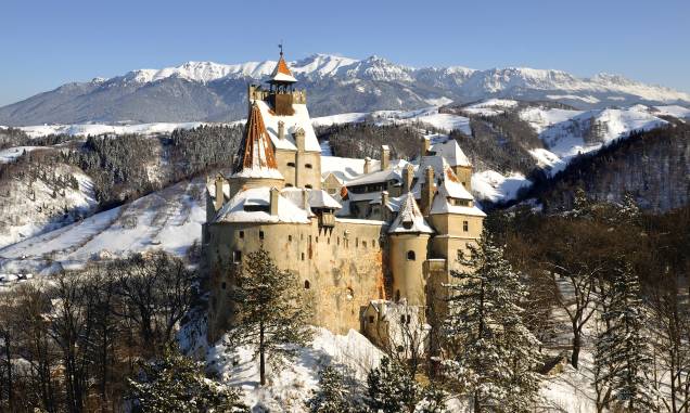 O Bran Castle, uma das atrações mais procuradas da Romênia